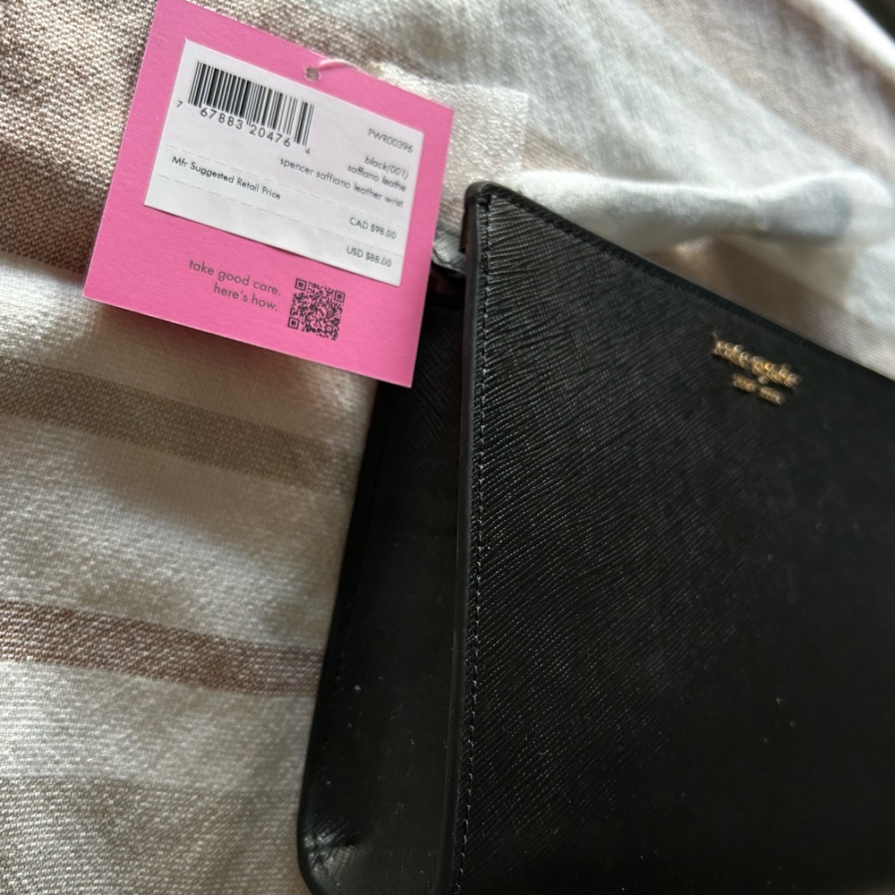 NWT Kate Spade Clutch Wristlet Excellent Condition Unique Size Fits All You Need - Picture 5 of 10